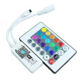 DC12V Mini Wifi RGB / RGBW Led Controller + IR 24 Controlador remoto clave para RGB / RGBW LED Strip